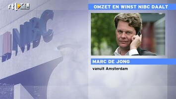 RTL Z Nieuws Marc de Jong: NIBC blijft achter bij andere banken
