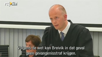 RTL Nieuws Aanklagers: Breivik ontoerekeningsvatbaar