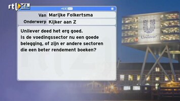 Special: De Kijker Aan Zet Is de voedingssector een goede belegging, of moet je in andere sectoren zitten?