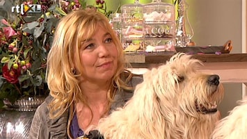 Carlo & Irene: Life 4 You Ingrid Vrikking met de hond die door Beatrix werd gewassen