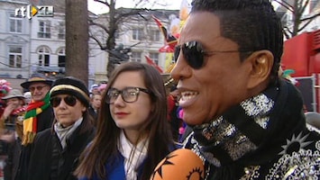 RTL Boulevard Jermaine Jackson viert carnaval in Maastricht