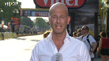 RTL Nieuws 100ste Tour, een verslag aan de finish