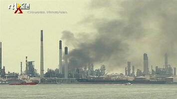 RTL Z Nieuws Grote brand bij raffinaderij Shell in Singapore