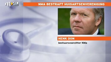 RTL Z Nieuws Huisartsen krijgen miljoenenboete van Nma