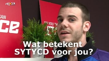So You Think You Can Dance Wat betekent SYTYCD voor Stefano?