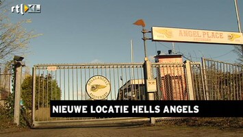 RTL Z Nieuws Hells Angels krijgen 4 ton bij vertrek A'dam