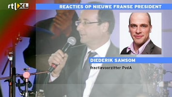 RTL Z Nieuws Samsom (PvdA): blij dat Hollande ander pad wil inslaan