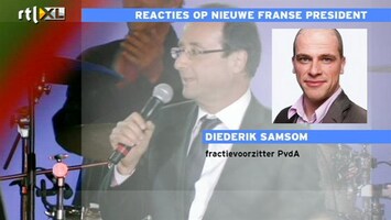 RTL Z Nieuws Samsom (PvdA): blij dat Hollande ander pad wil inslaan