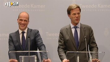 RTL Nieuws Samsom: Rutte eet ontzettend veel snoep