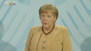 RTL Z Nieuws Merkel: Griekenland blijft inde eurozone