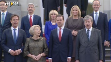 RTL Nieuws Nieuwe ministers op het bordes