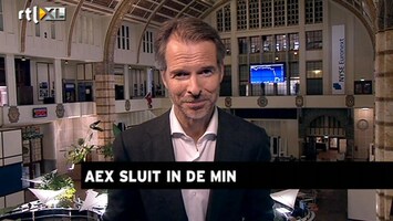 RTL Z Nieuws Slechte cijfers Amerika brengt AEX toch weer flink in de min