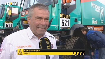 RTL GP: Dakar Pre-proloog Interview Rene Kuipers