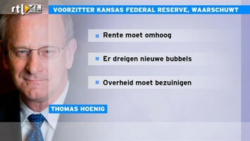 RTL Z Nieuws fi16:00 Voorzitter federal reserve Kansas: rente moet omhoog