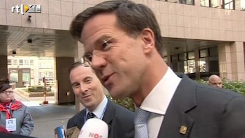 RTL Z Nieuws EU-begroting: Rutte houdt gewapende pistool in de zak