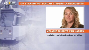 RTL Nieuws Schultz: 'ov-staking Rotterdam vreemd'
