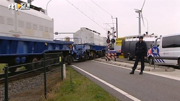 RTL Nieuws Kerntransport na protest vertrokken