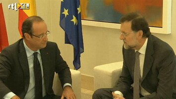 RTL Z Nieuws "Fransman Hollande leider van Zuid-Europese landen"