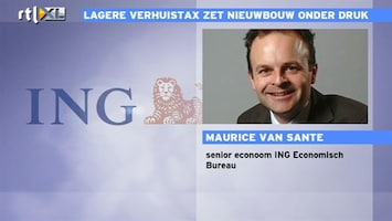 RTL Z Nieuws ING: Huizenmarkt gaat over enkele jaren knellen