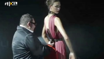 RTL Boulevard Catwalk Talk: achetr de schermen bij Lanvin