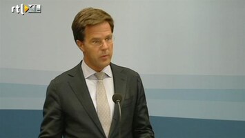 RTL Z Nieuws Rutte en De Jager: Finland heeft nog helemaal niets