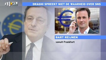 RTL Z Nieuws Draghi spreekt niet de waarheid over SNS