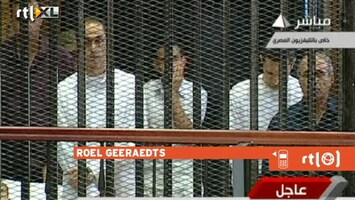 RTL Z Nieuws Mubarak voor de rechter: is het een schurk of een held?