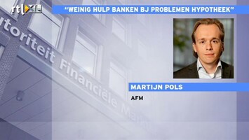 RTL Z Nieuws AFM: banken moeten netjes omgaan met klanten met betalingsachterstanden