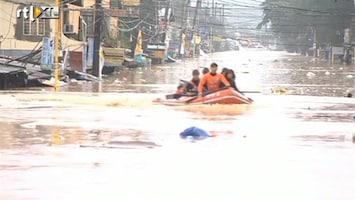 RTL Z Nieuws Overstromingen in Filipijnen: het water blijft maar stijgen