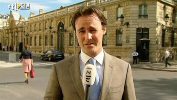 RTL Z Nieuws Merkel en Sarkozy komen samen, Bart Reijnen is er bij in Parijs