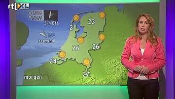 RTL Nieuws 'Tot en met dinsdag geen wolkje aan de lucht'