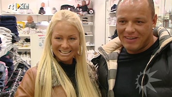 RTL Boulevard Babyshoppen met Barbie en verloofde Michael