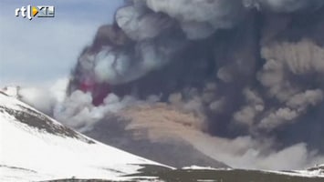 RTL Nieuws Etna dondert, rookt, raast en kolkt weer