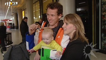 RTL Boulevard Stefan Groothuis warm onthaald op Schiphol