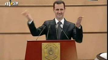 RTL Nieuws Syriërs boos na toespraak Assad