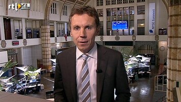RTL Z Nieuws 12:00 Na zes weken van verlies eindelijk weer eens een dag met winst