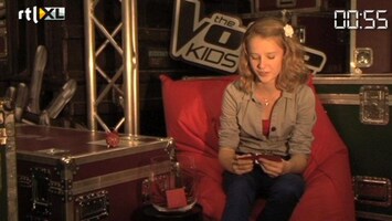 The Voice Kids Grabbelen met Laura