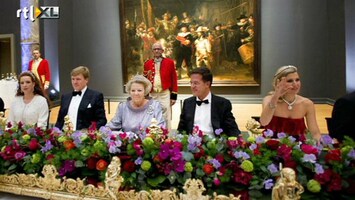 RTL Nieuws Een vorstelijk afscheidsdiner in het Rijksmuseum