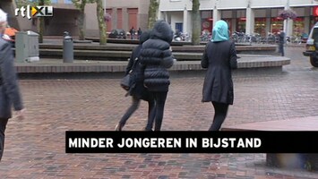 RTL Z Nieuws Minder jongeren in de bijstand