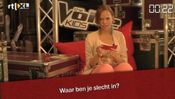 The Voice Kids Grabbelen met Kerla