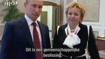 RTL Nieuws Echtpaar Poetin gaat scheiden