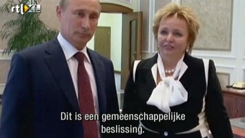 RTL Nieuws Echtpaar Poetin gaat scheiden