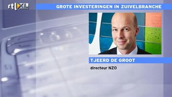RTL Z Nieuws Flinke impuls voor de Nederlandse zuivelbranche
