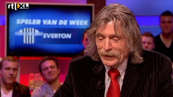 Voetbal International Johan nam de nylons mee