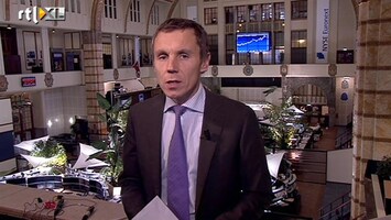 RTL Z Nieuws 17:30 Flinke winst voor AEX, maar eurocrisis houdt beurzen deze week bezig