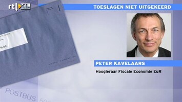 RTL Z Nieuws Kavelaars: overheid zit op de grens van onbehoorlijk bestuur