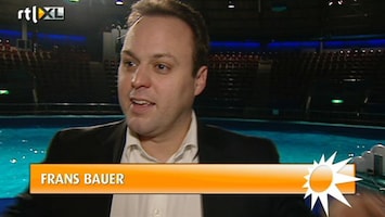 RTL Boulevard Frans Bauer stunt niet met dolfijnen