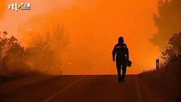 RTL Nieuws Felle bosbrand teistert Kroatisch eiland