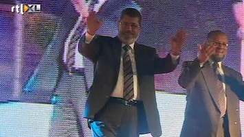 RTL Nieuws Felicitaties en zorgen na verkiezingsoverwinning Morsi