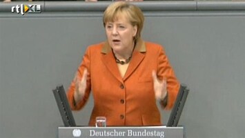RTL Z Nieuws Merkel wil rust en stabiliteit uitstralen